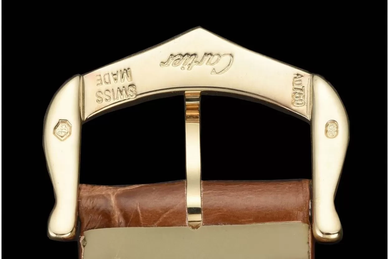 Tank Louis 22mm Alligator YG / LE White Dial DRF Quartz - Image 19
