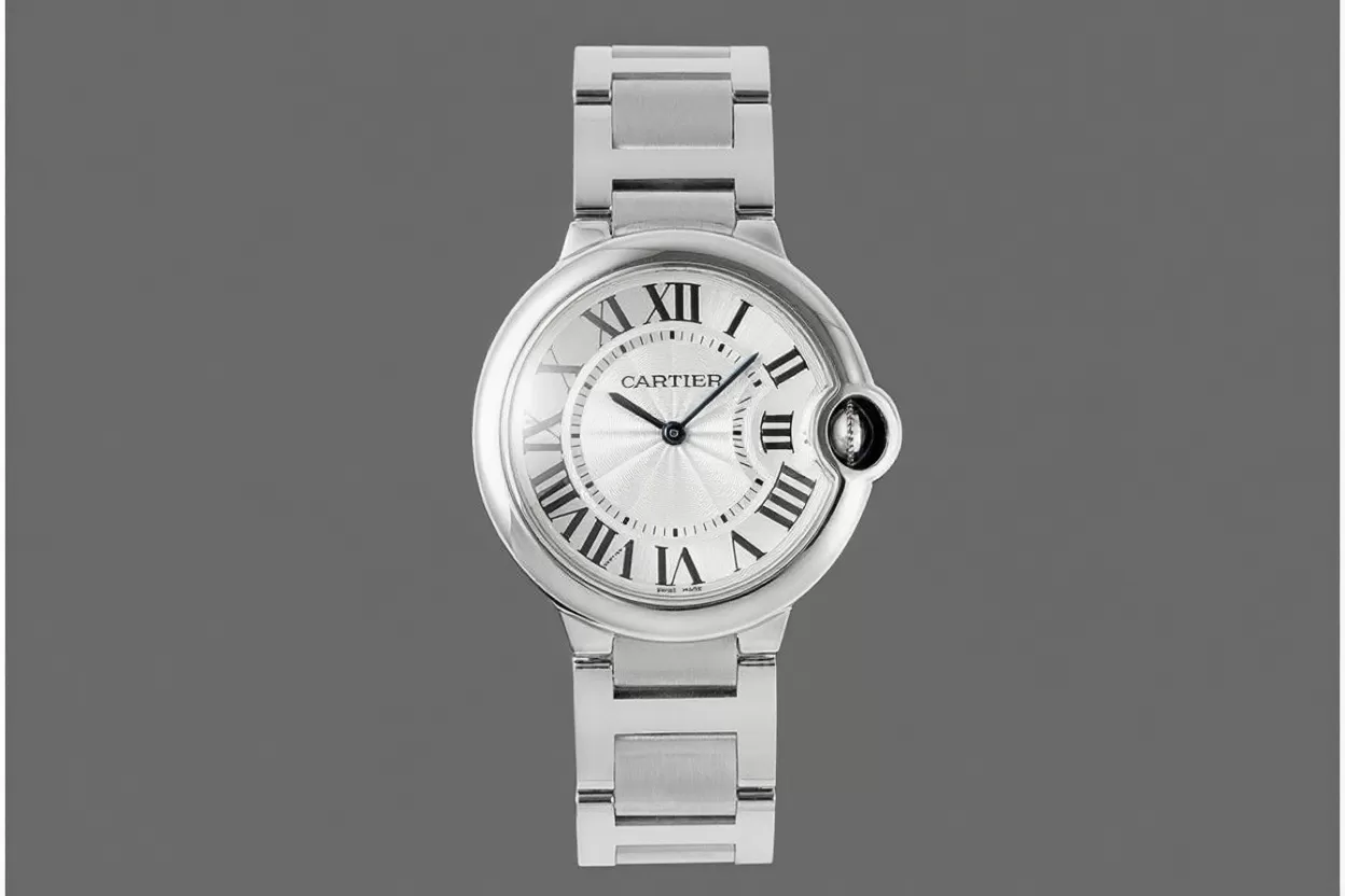 Ballon Bleu 36mm SS / SS White Dial V6F Quartz - Image 4