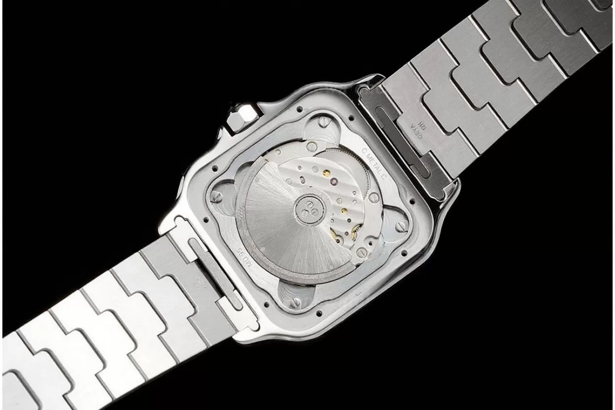Santos De Cartier 40mm XL SS / SS Green Dial AF MY9015 - Image 6