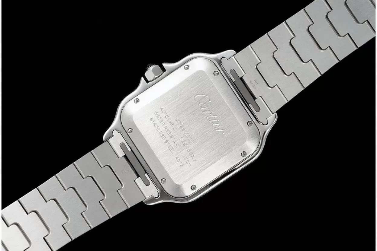 Santos De Cartier 40mm XL SS / SS Green Dial AF MY9015 - Image 5