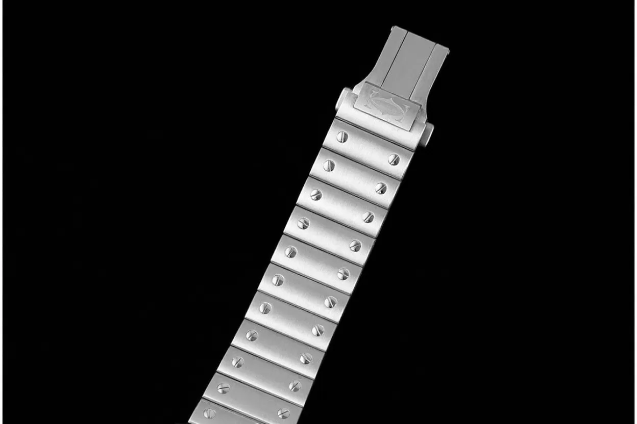 Santos De Cartier 40mm XL SS / SS Green Dial AF MY9015 - Image 15