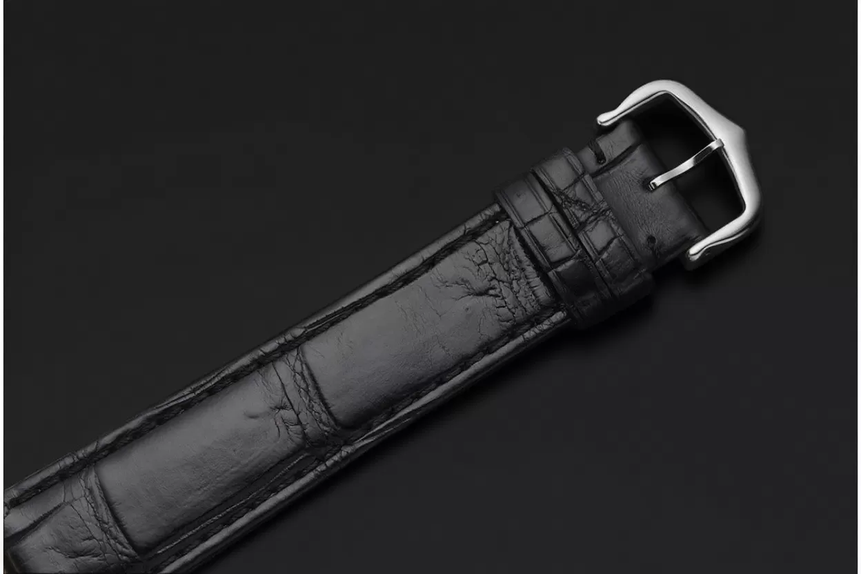 Tank Must 25.5mm Alligator Leather SS / LE Black Dial DRF Quartz - Image 13