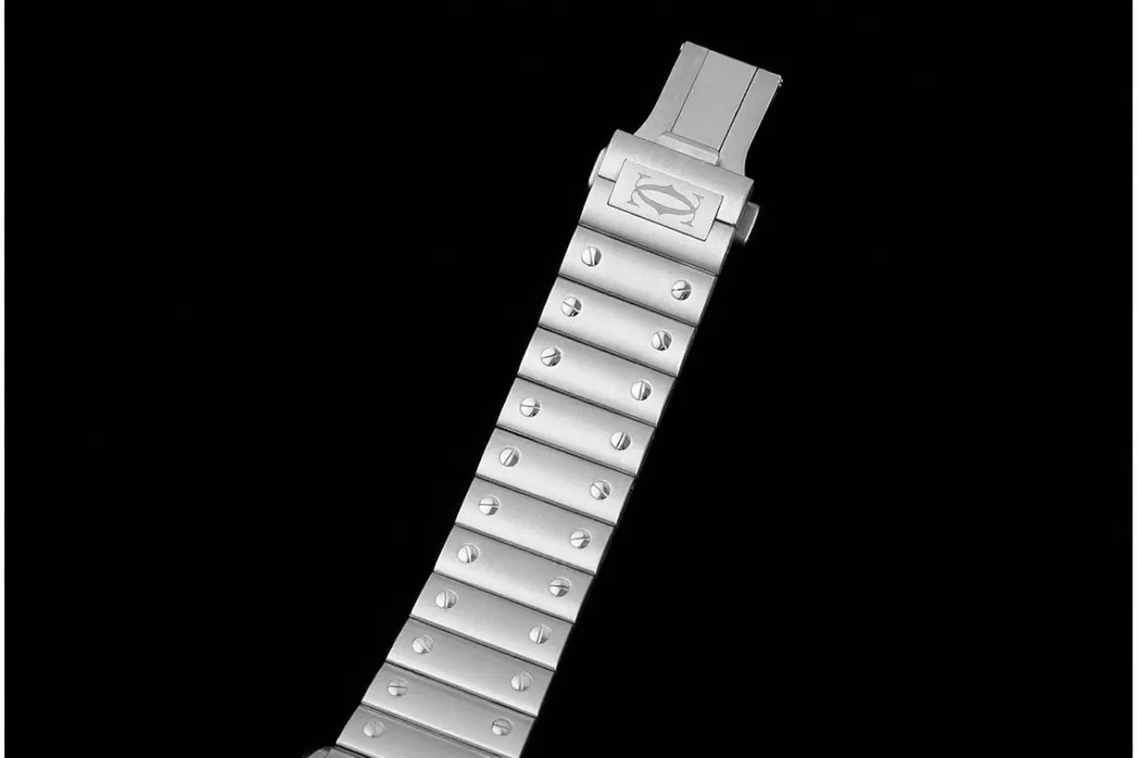 Santos De Cartier 40mm XL SS / SS Brown Dial BVF MY9015 - Image 16