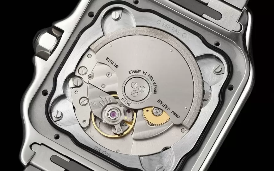Santos De Cartier 40mm XL SS / SS Green Dial BVF MY9019 - Image 9