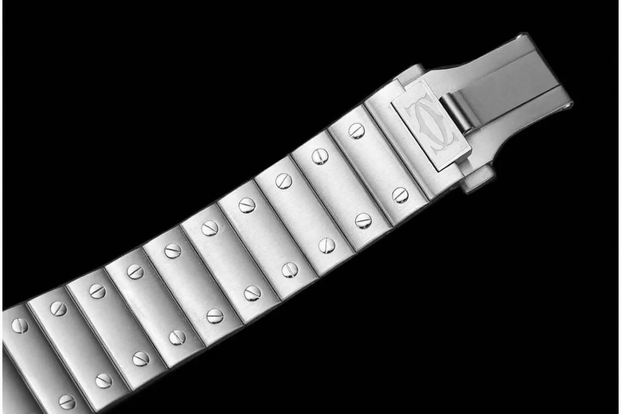 Santos De Cartier 40mm XL SS / SS Green Dial BVF MY9019 - Image 16