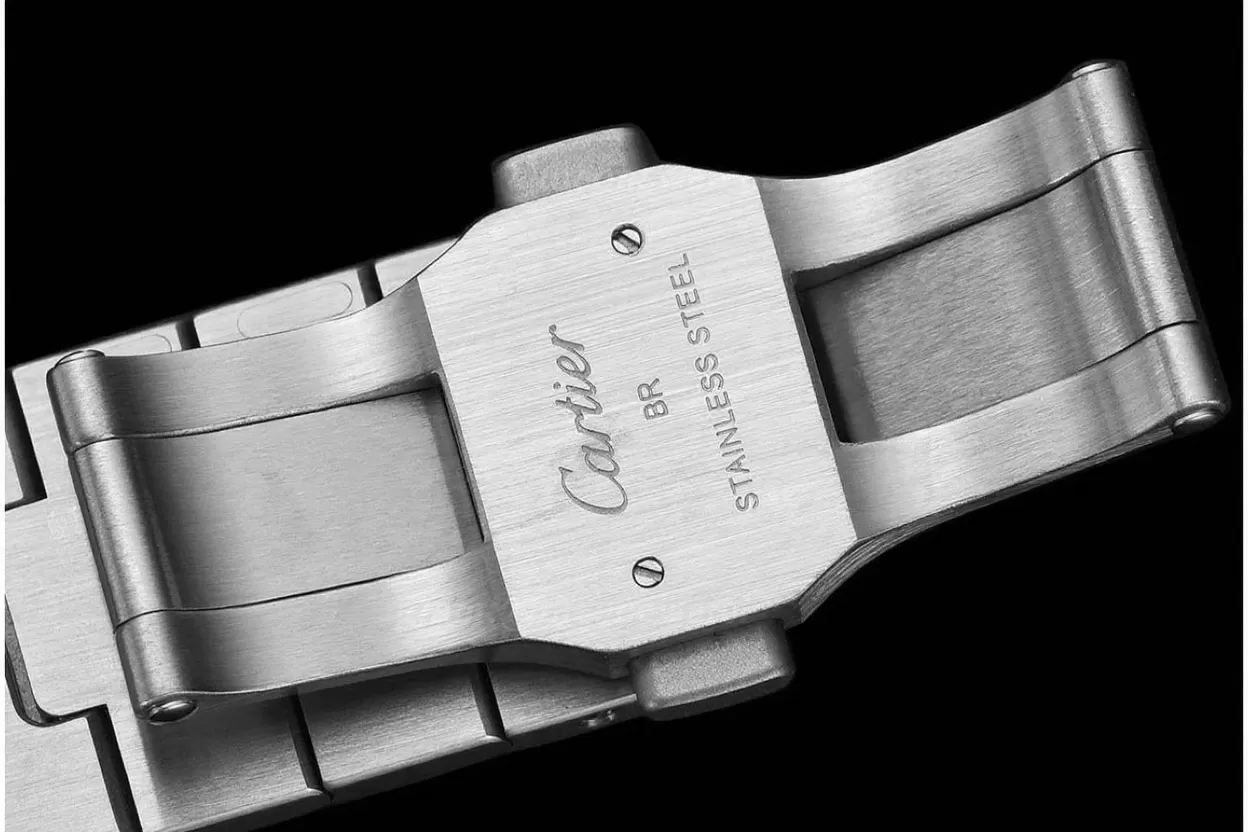 Santos De Cartier 40mm XL SS / SS Green Dial BVF MY9019 - Image 17