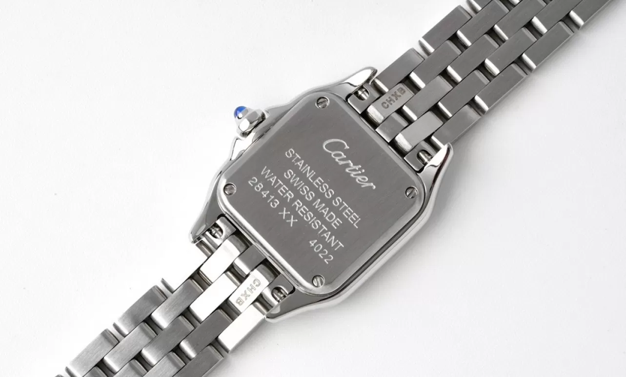 Panthere Secrete De Ladies 22mm SS / SS White BVF Swiss Qtz - Image 7