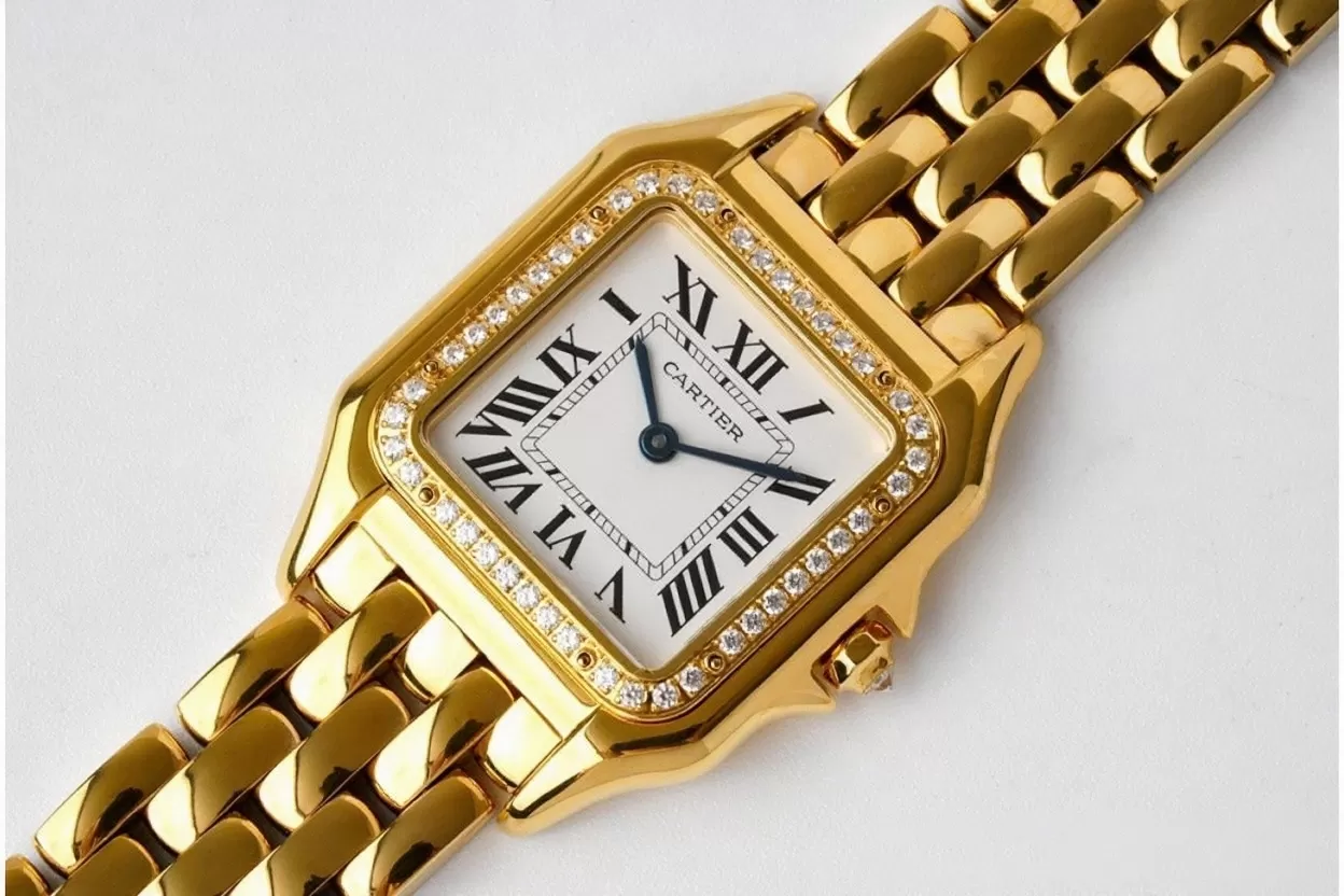 Panthere Secrete De Ladies 27mm Dia YG / YG White Dial BVF Quartz - Image 2
