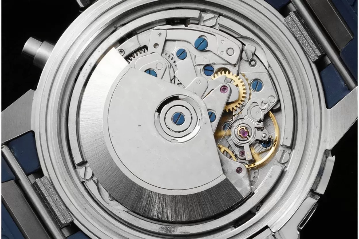 IWC ?C Aquatimer Chrono 44mm blue / Stk SS / RU V6SF A7750 - Image 9