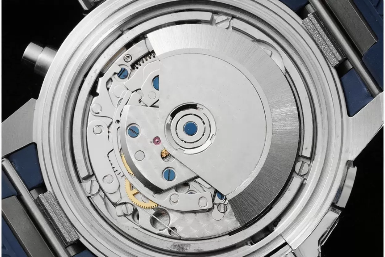 IWC ?C Aquatimer Chrono 44mm blue / Stk SS / RU V6SF A7750 - Image 10
