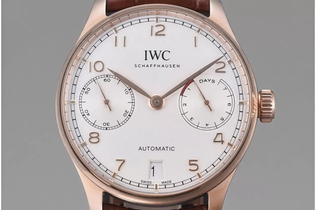 Portugieser 7 Days 42mm RG / LE White Dial ZF V5 A52010 - Image 2