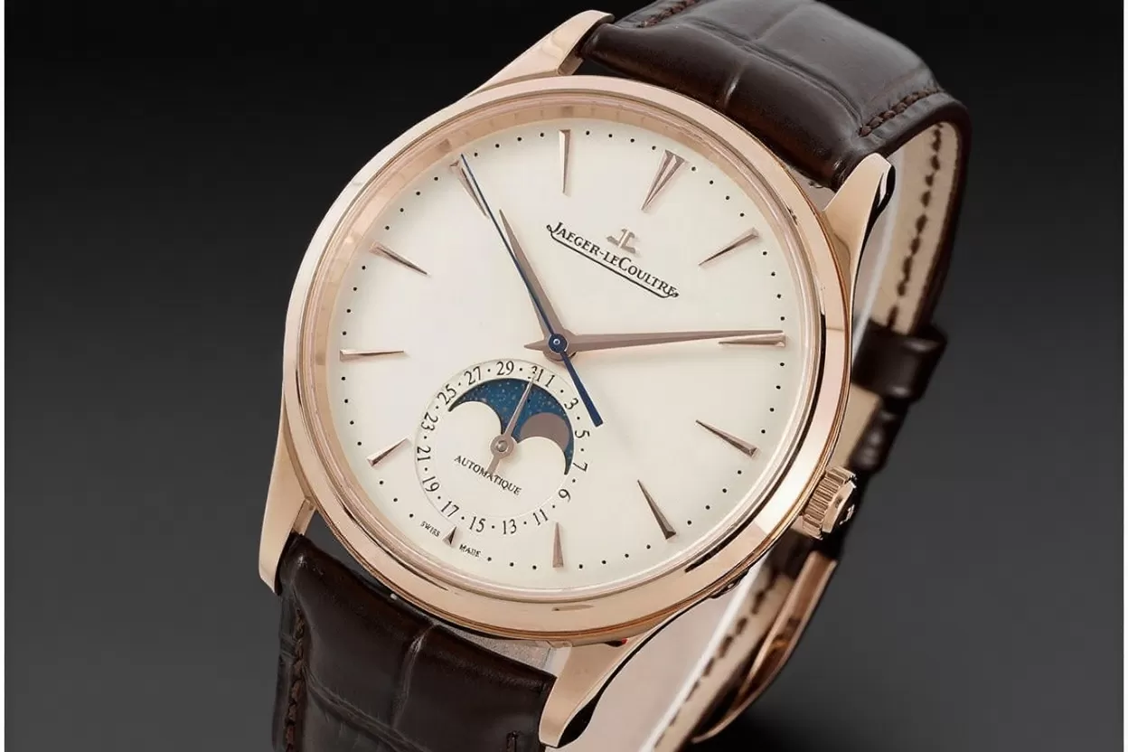 Master Ultra Thin Moonphase RG / LE White / Stk APS A925 Super Clone