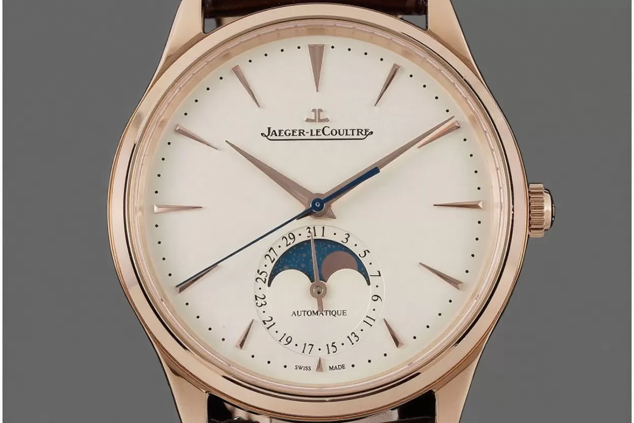 Master Ultra Thin Moonphase RG / LE White / Stk APS A925 Super Clone - Image 2