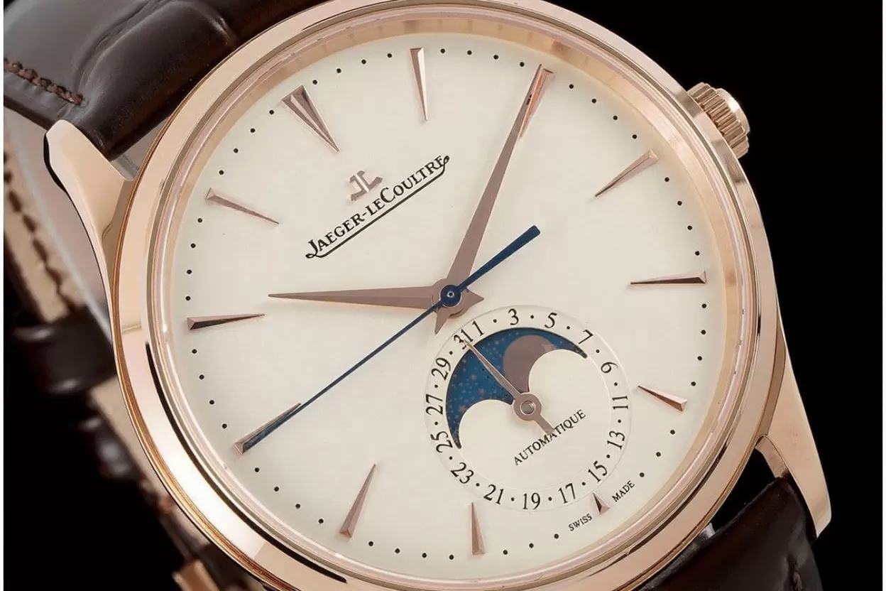 Master Ultra Thin Moonphase RG / LE White / Stk APS A925 Super Clone - Image 3