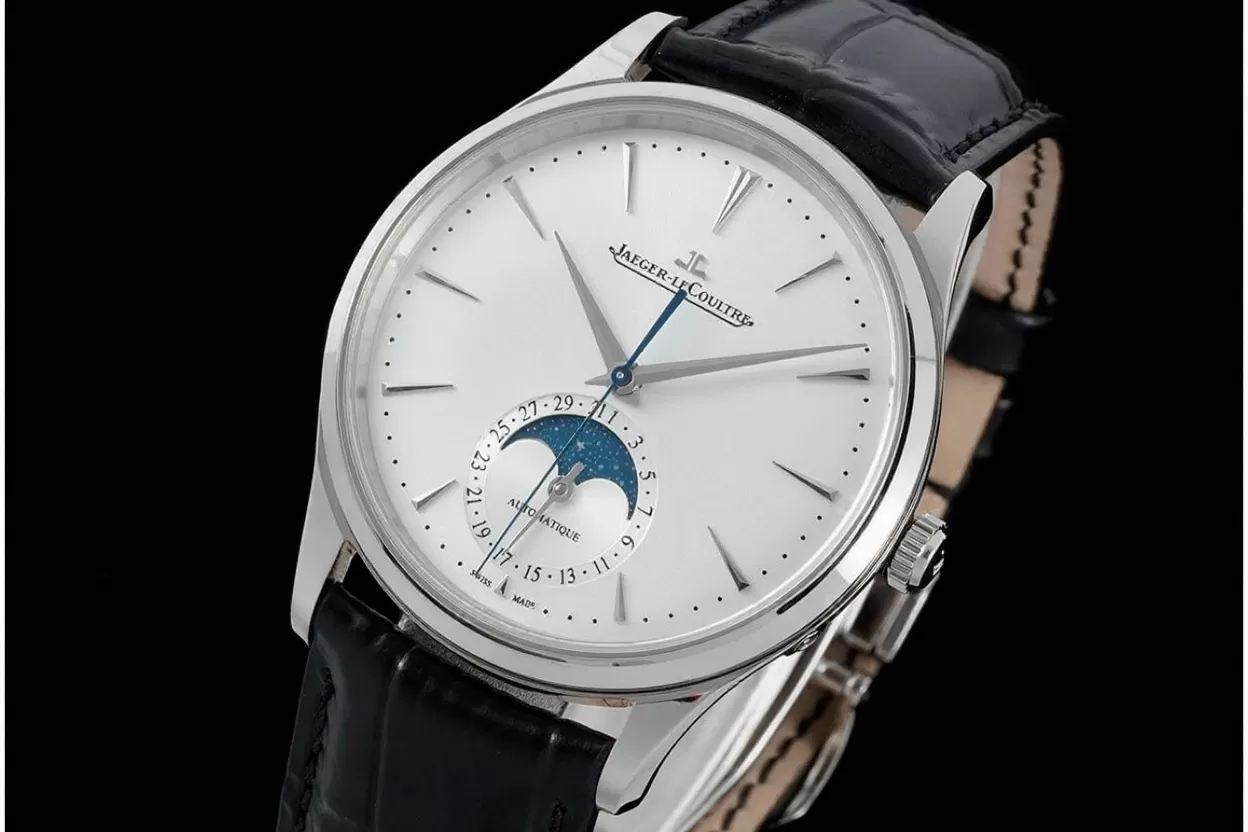 Master Ultra Thin Moonphase SS / LE White / Stk APS A925 Super Clone
