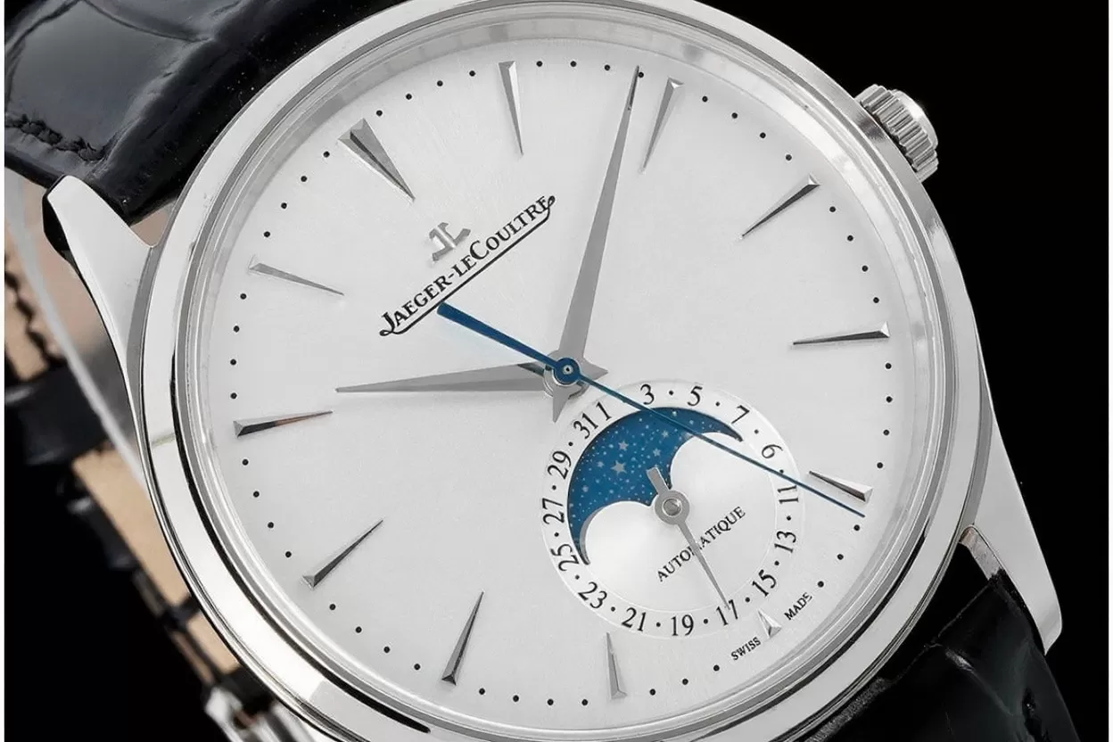 Master Ultra Thin Moonphase SS / LE White / Stk APS A925 Super Clone - Image 4
