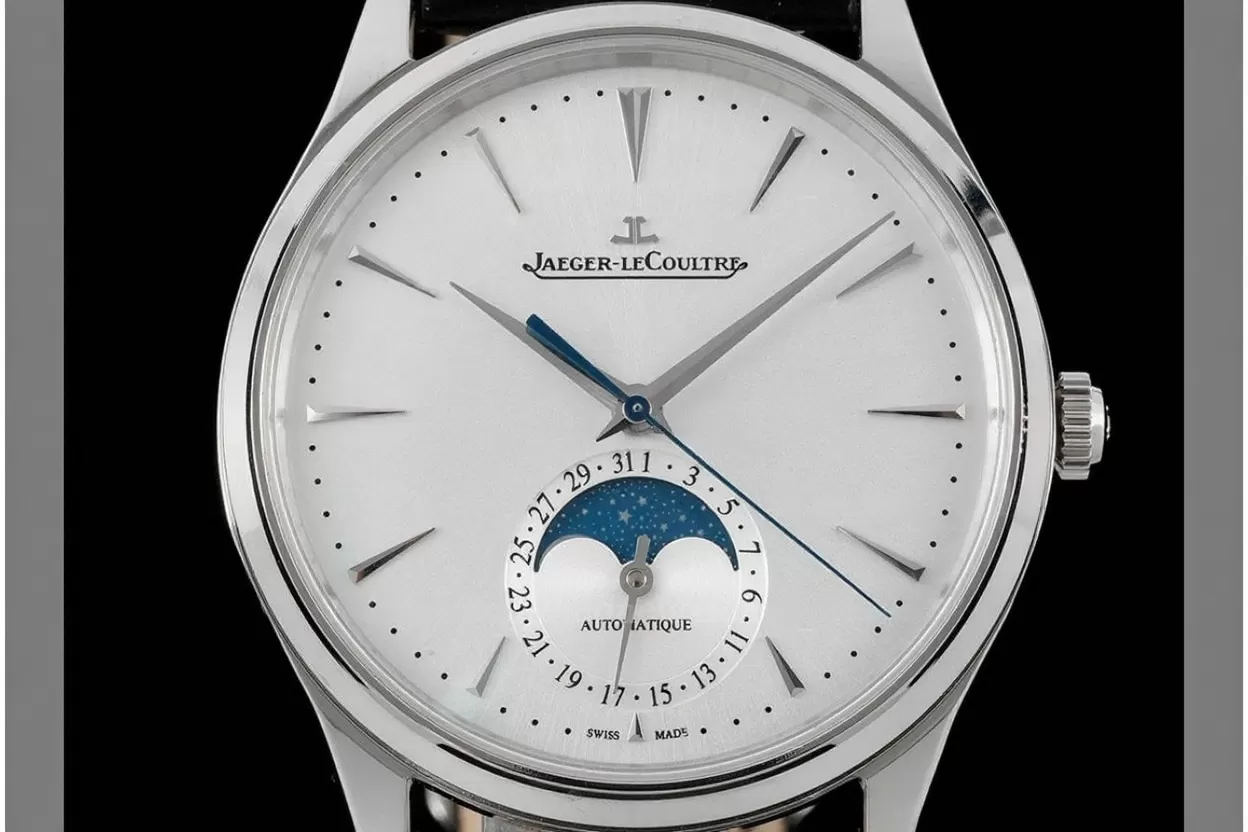 Master Ultra Thin Moonphase SS / LE White / Stk APS A925 Super Clone - Image 2