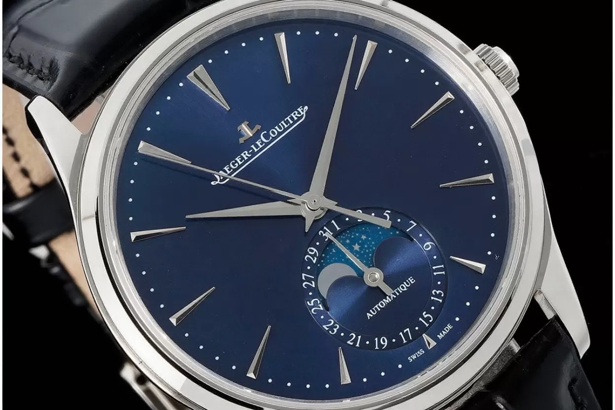Master Ultra Thin Moonphase SS / LE Blue / Stk APS A925 Super Clone - Image 4
