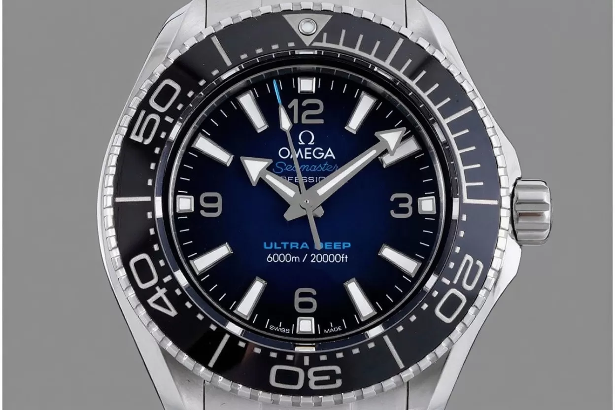 Planet Ocean Ultra Deep 45.5mm SS / SS Blue Dial SBF A8912 - Image 3