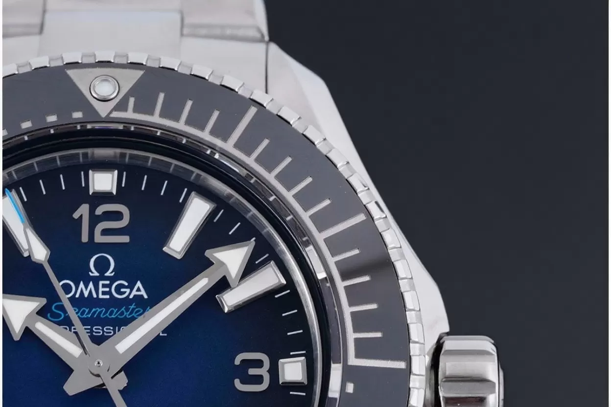 Planet Ocean Ultra Deep 45.5mm SS / SS Blue Dial SBF A8912 - Image 5
