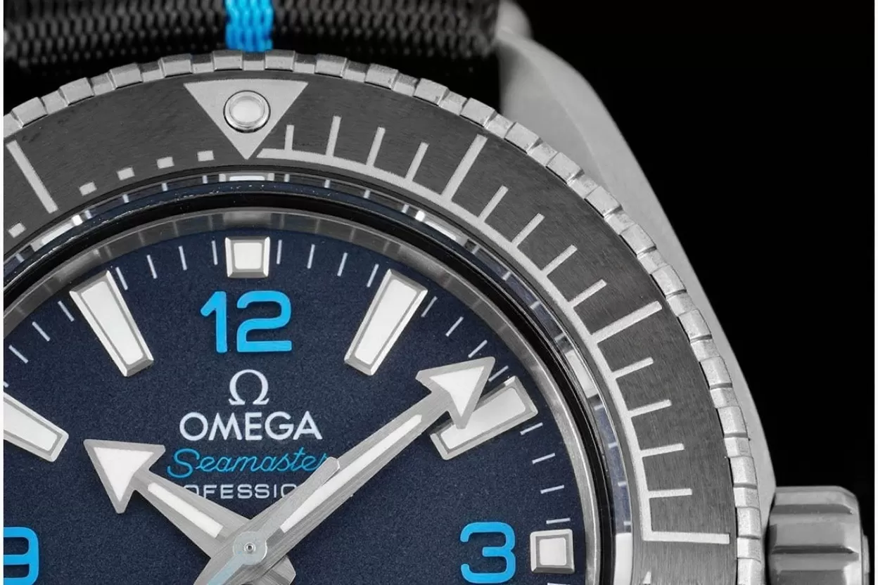 Planet Ocean Ultra Deep 45.5mm SS / NY Blue Dial SBF A8912 - Image 5