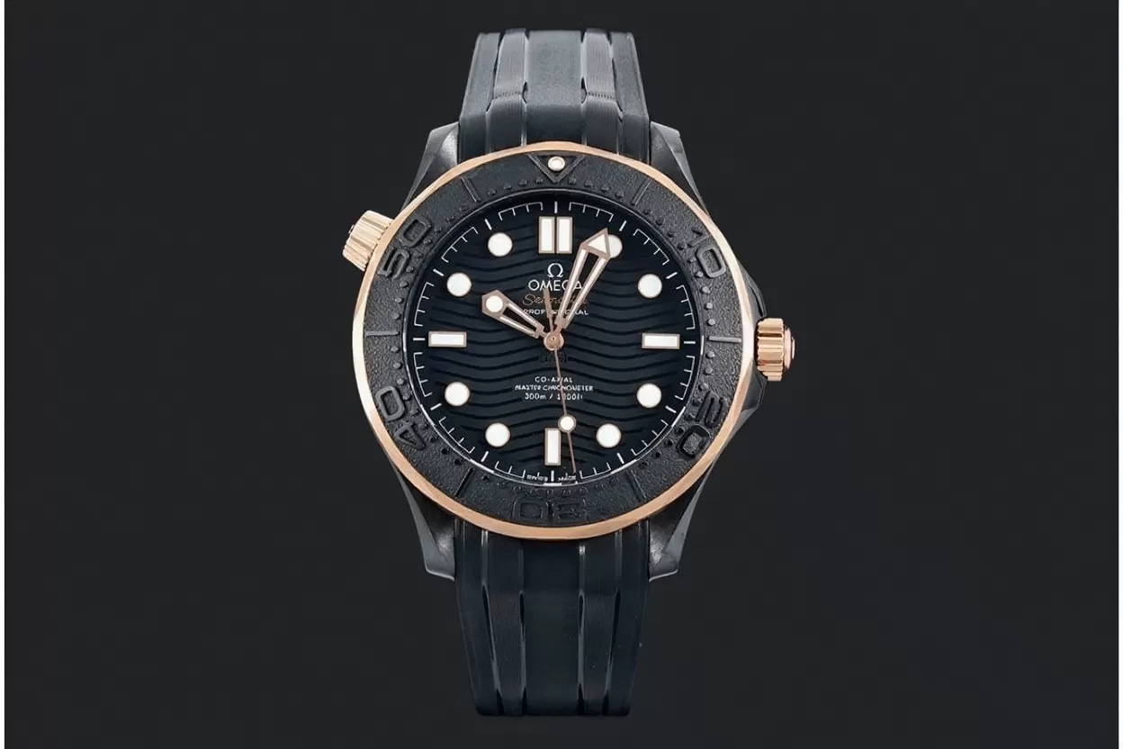 Seamaster 300m 43.5mm RG Ceramic / RU Black Dial VSF A8806