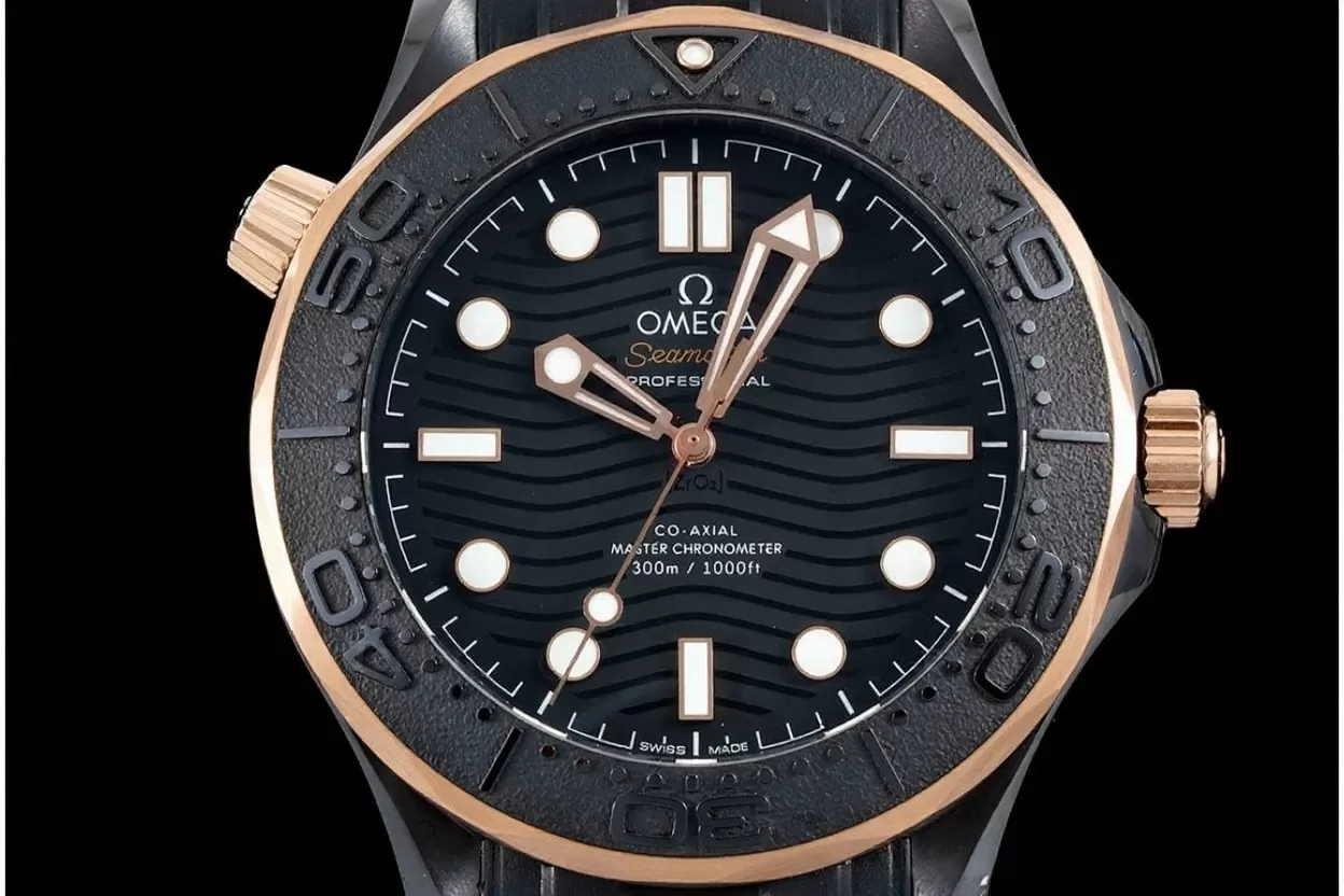 Seamaster 300m 43.5mm RG Ceramic / RU Black Dial VSF A8806 - Image 2