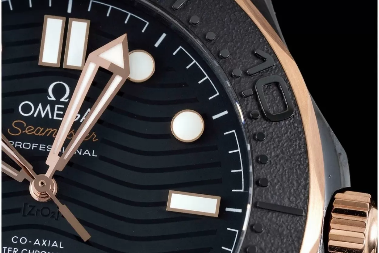 Seamaster 300m 43.5mm RG Ceramic / RU Black Dial VSF A8806 - Image 6