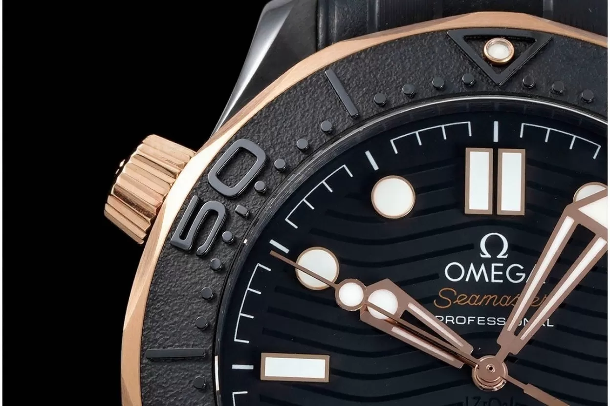 Seamaster 300m 43.5mm RG Ceramic / RU Black Dial VSF A8806 - Image 5