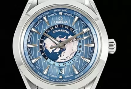 Aqua Terra 150M Worldtimer 43mm SS / SS Blue Dial VSF A8938 - Image 2
