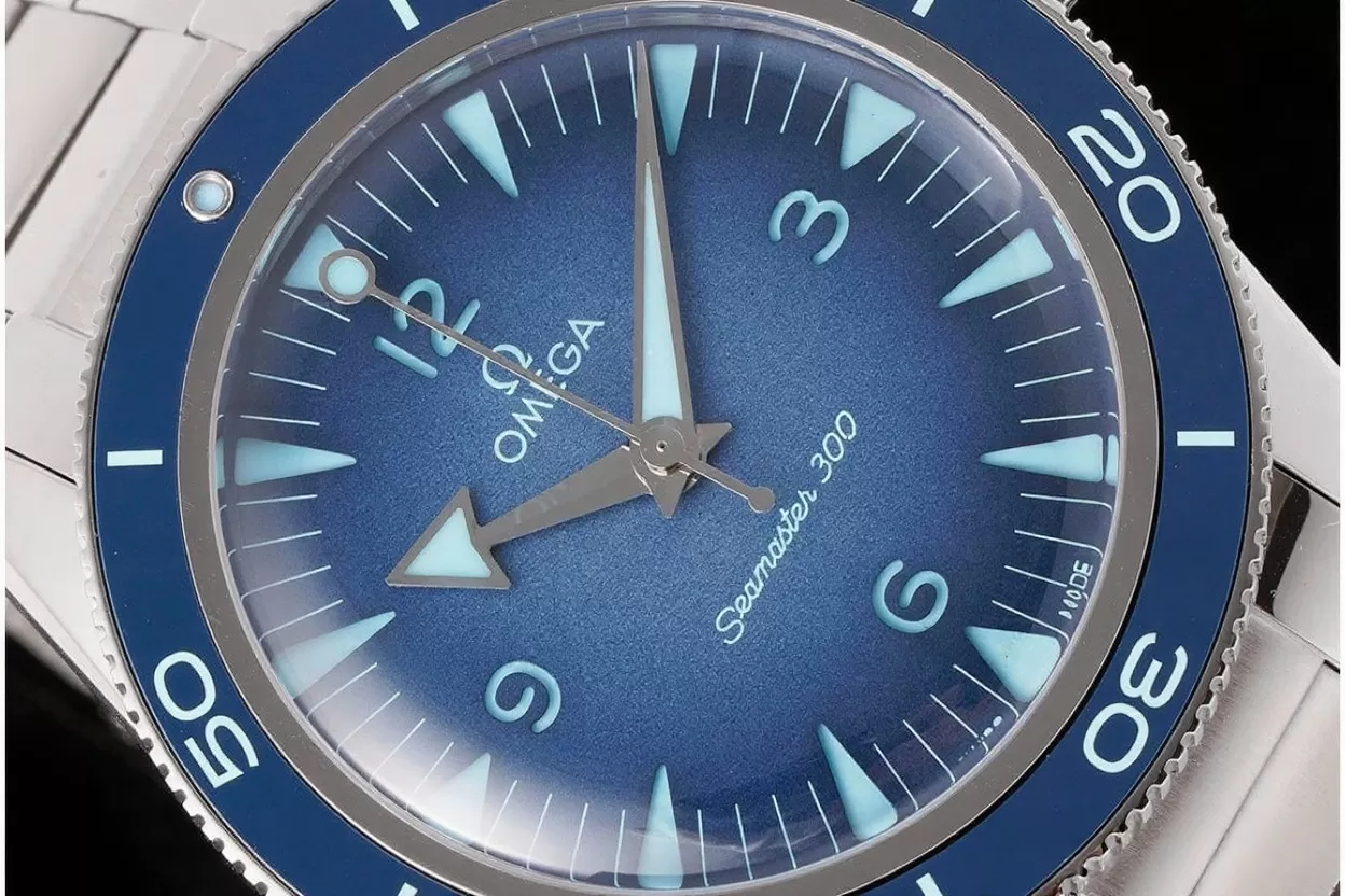Seamaster 300m 41mm No Date SS / SS Summer Blue Dial VSF A8912 - Image 4