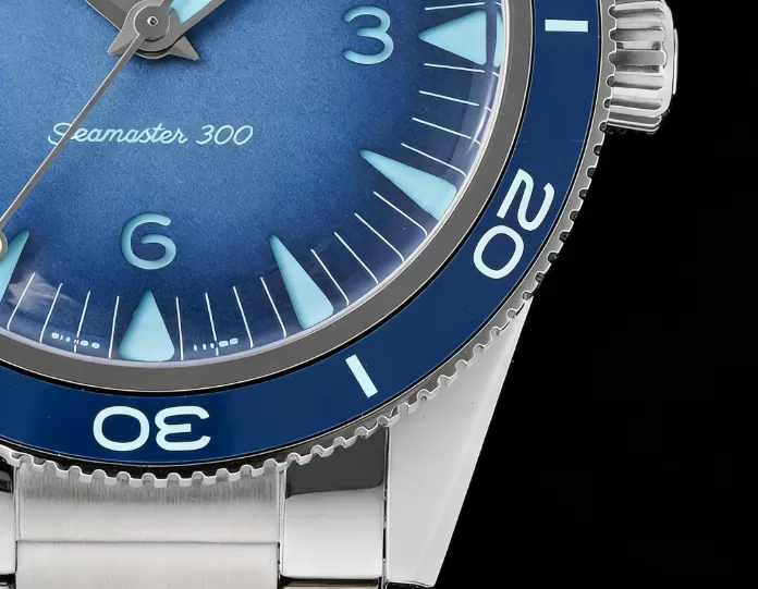 Seamaster 300m 41mm No Date SS / SS Summer Blue Dial VSF A8912 - Image 7