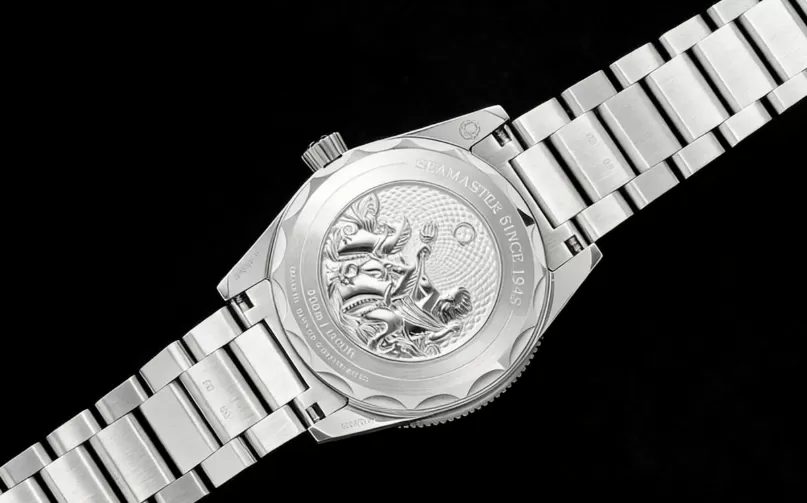 Seamaster 300m 41mm No Date SS / SS Summer Blue Dial VSF A8912 - Image 10