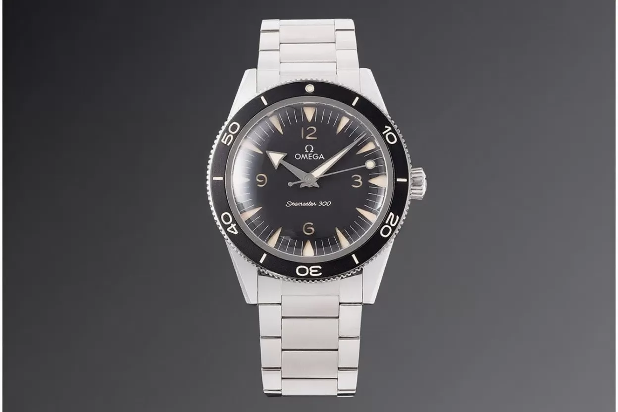 Seamaster 300m 41mm No Date SS / SS Black Dial VSF A8912
