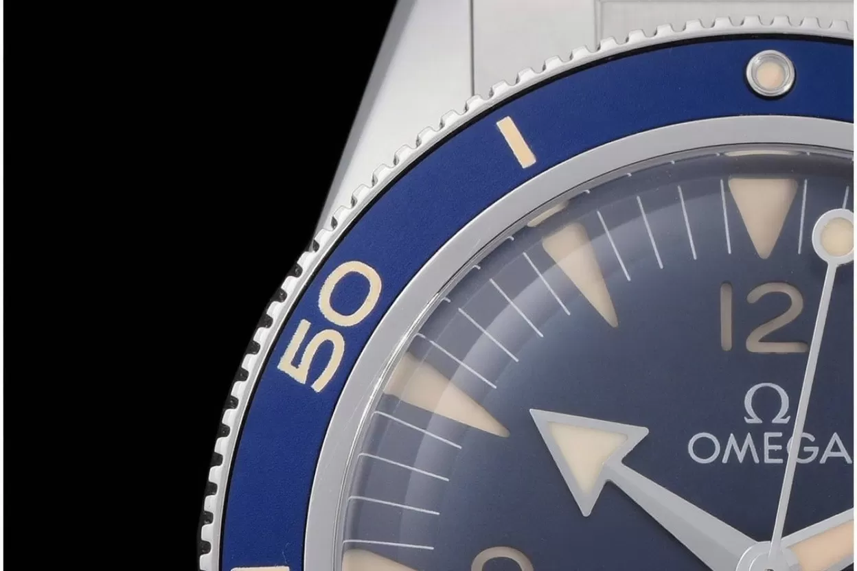 Seamaster 300m 41mm No Date SS / SS Navy Blue Dial VSF A8912 - Image 5