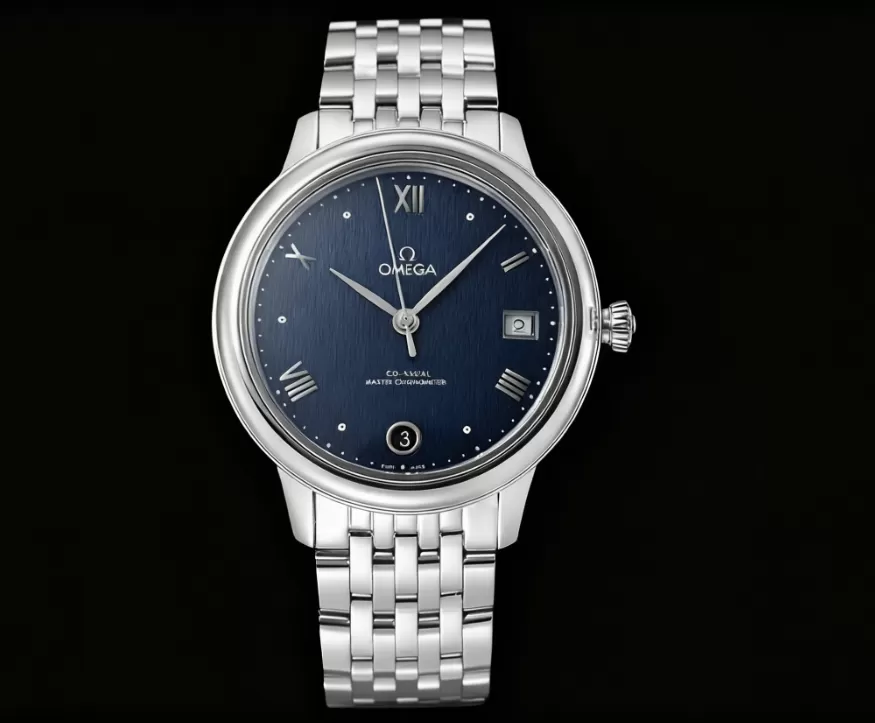 De Ville Prestige Ladies 34mm SS / SS Blue Dial VSF A8800