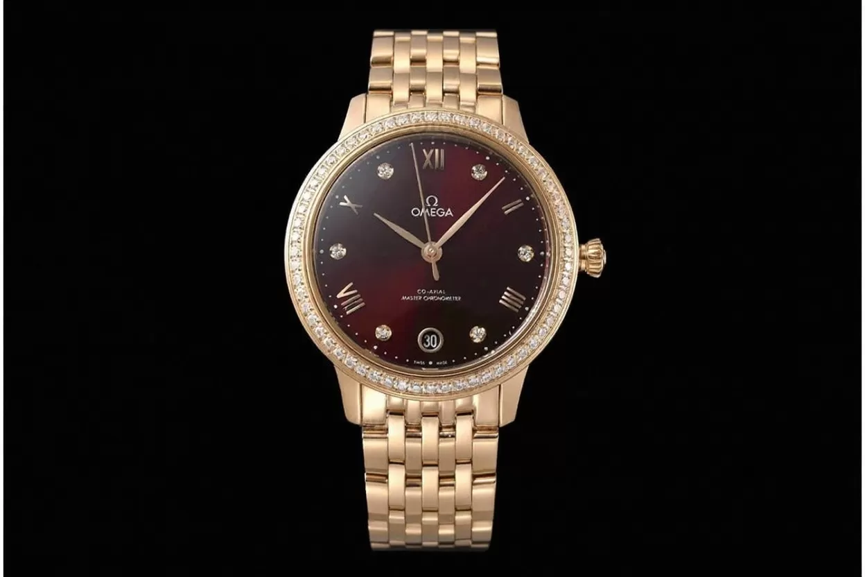 De Ville Prestige Ladies 34mm Dia RG / RG Brown Dial VSF A8800 - Image 2