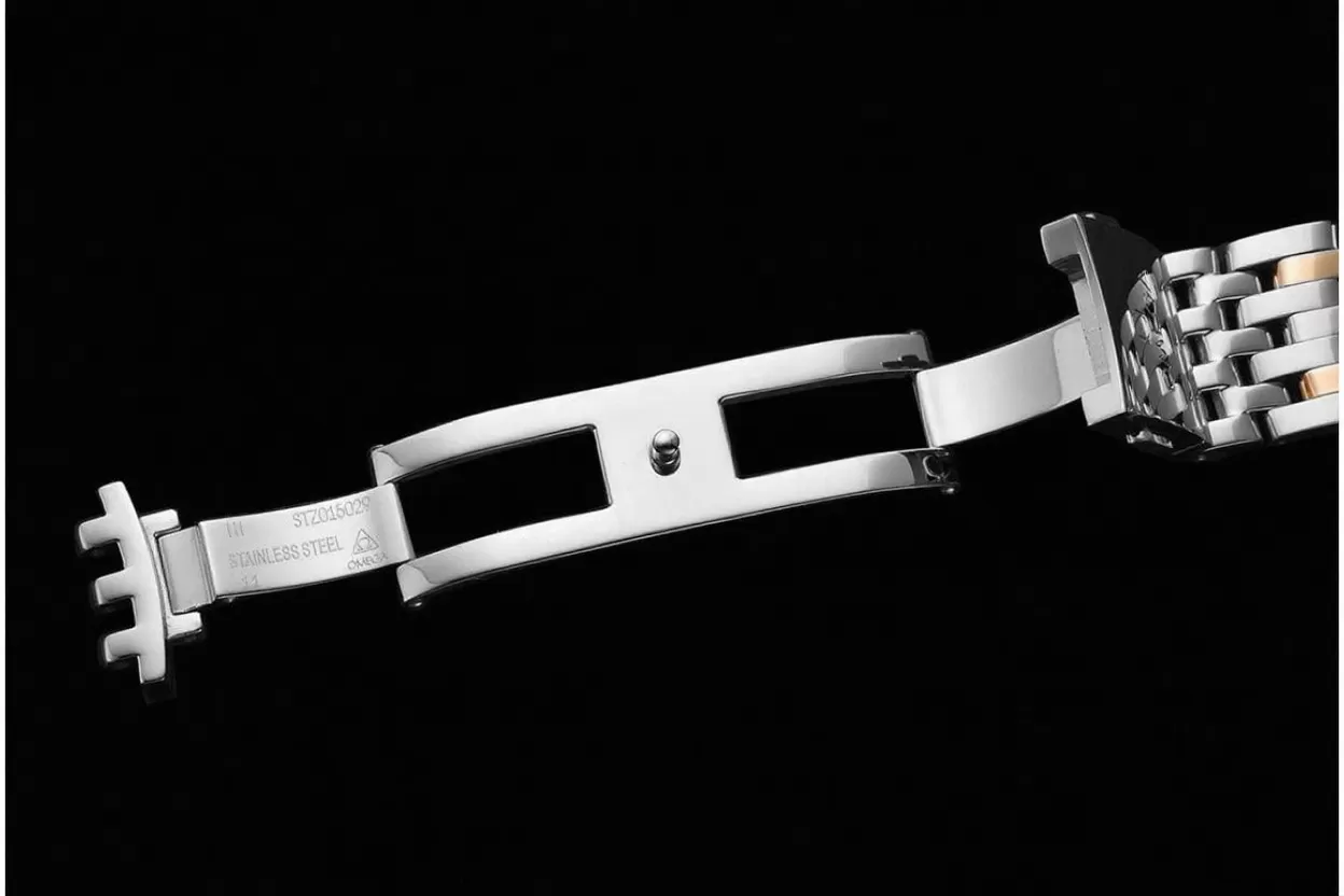 De Ville Prestige Ladies 34mm SS / RG Blue Dial VSF A8800 - Image 19