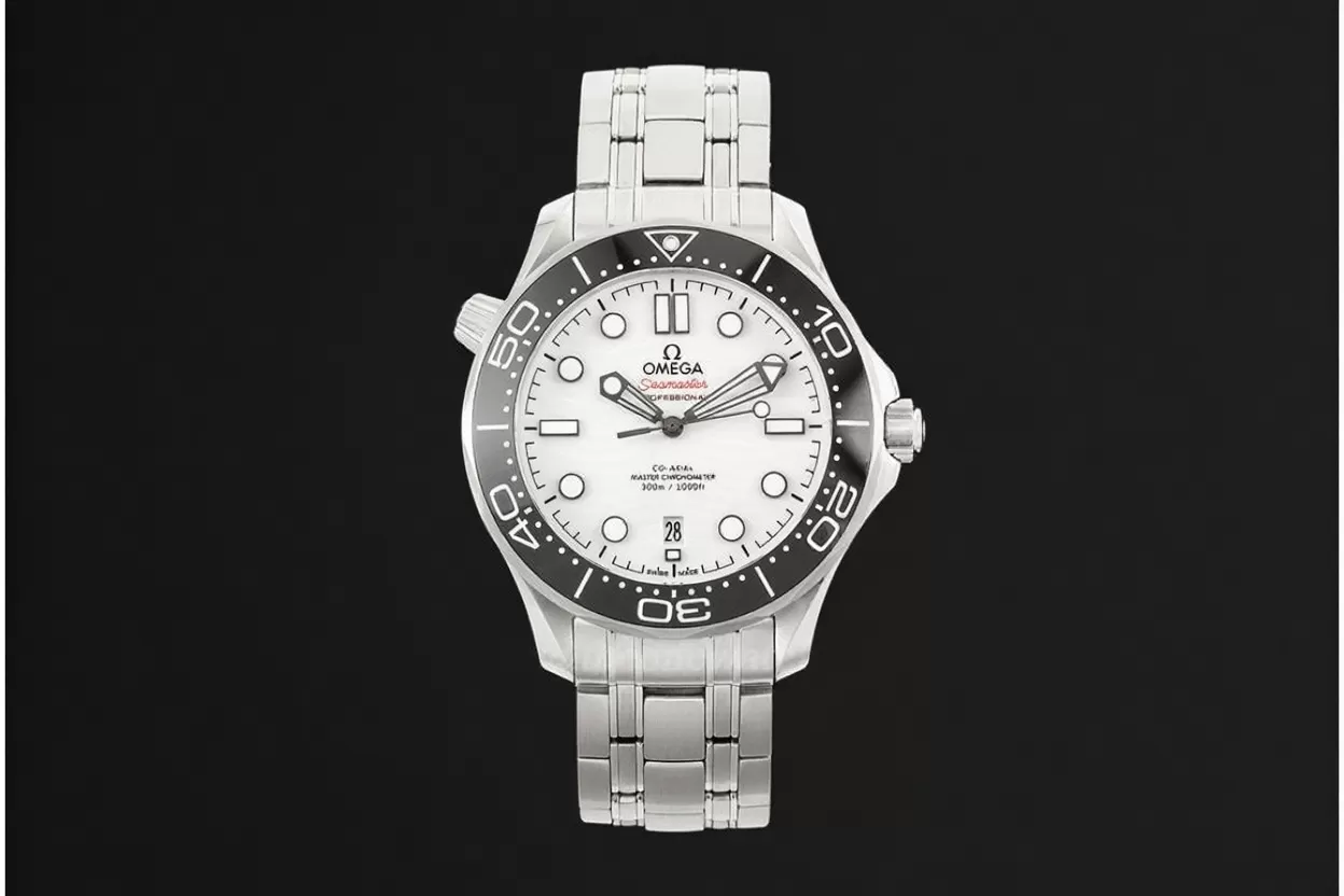 Seamaster 300m 42mm SS / SS White Dial VSF VS8800 Super Clone - Image 2