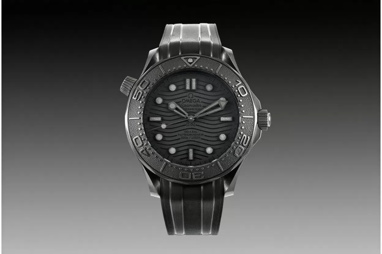 Seamaster 300m 43.5mm Ceramic / RU Black Dial VSF VS8806 Super Clone - Image 2