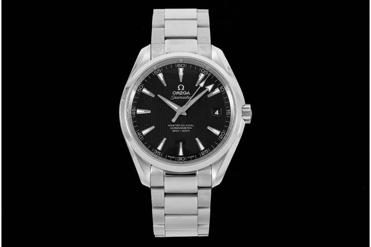 Aqua Terra 150m 41mm SS / SS Black Dial VSF A8500 - Image 2