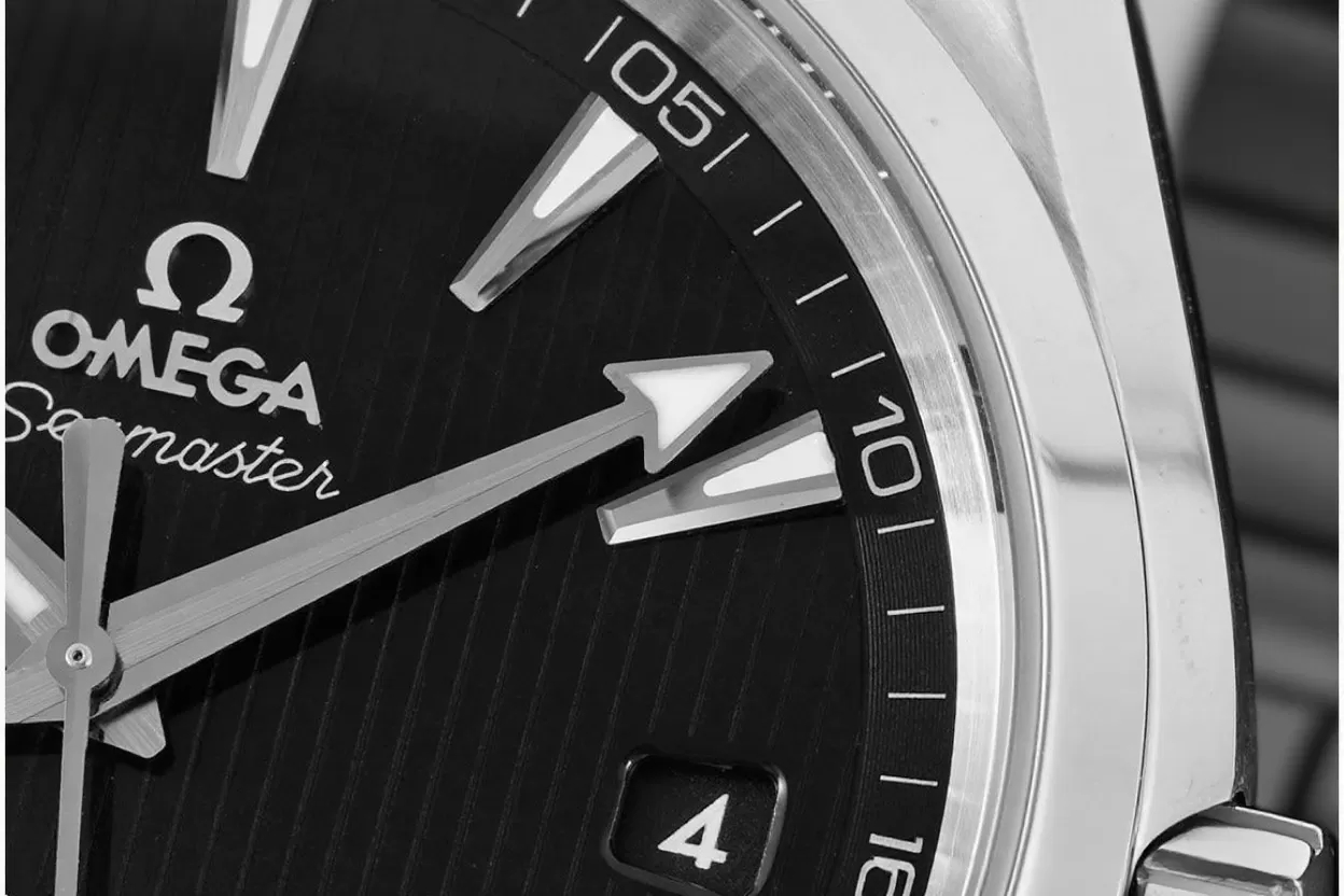 Aqua Terra 150m 41mm SS / SS Black Dial VSF A8500 - Image 5