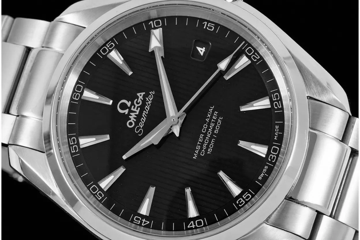 Aqua Terra 150m 41mm SS / SS Black Dial VSF A8500 - Image 4