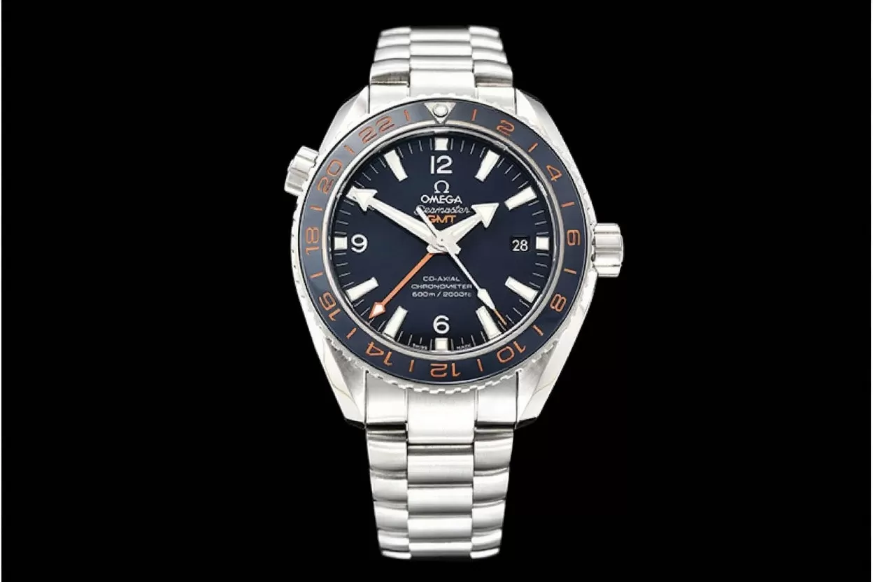 Omega ?C Planet Ocean 43.5mm GMT SS / SS Blue VSF Asia 8605