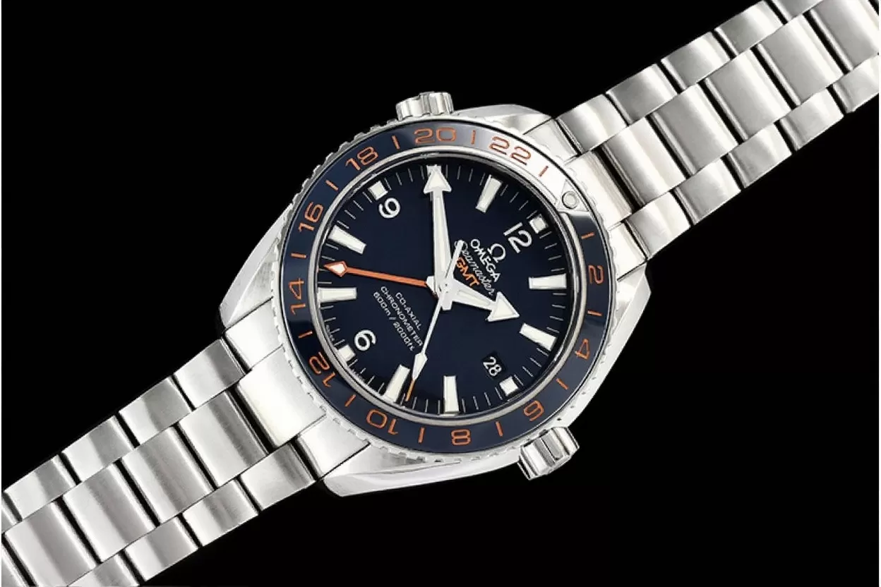 Omega ?C Planet Ocean 43.5mm GMT SS / SS Blue VSF Asia 8605 - Image 6