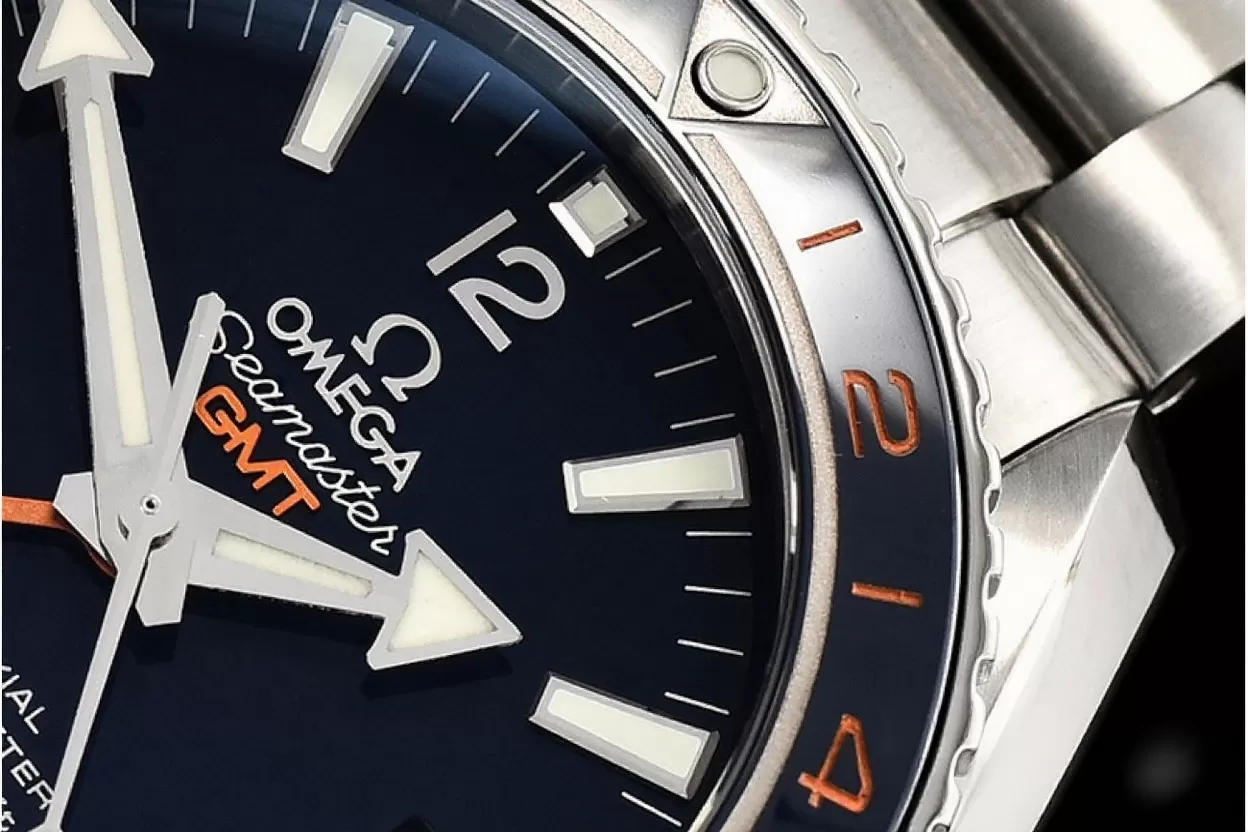 Omega ?C Planet Ocean 43.5mm GMT SS / SS Blue VSF Asia 8605 - Image 8