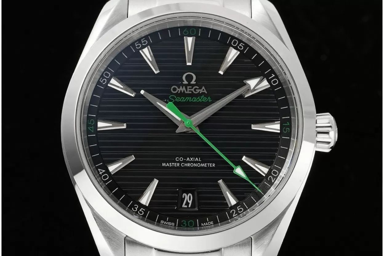 Aqua Terra 150m Master SS / SS Blk / Grn VSF Asia 8900 - Image 2