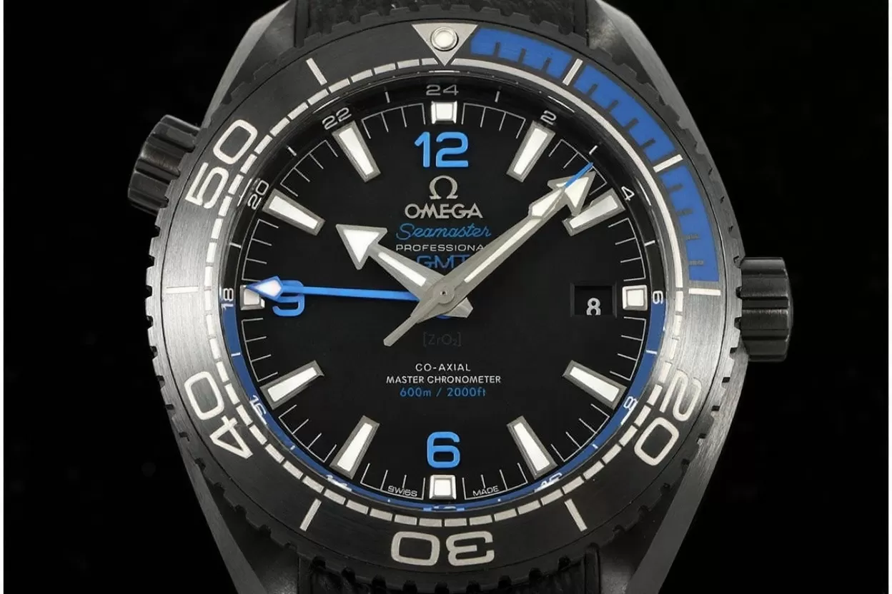 Planet Ocean 45.5mm Deep Black CER / NY Blk / B VSF A8906 - Image 3