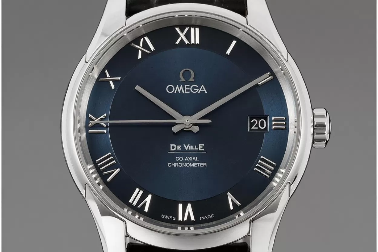 De Ville Mens Co ?C Axial SS / LE Blue / Roman VSF A8500 - Image 2