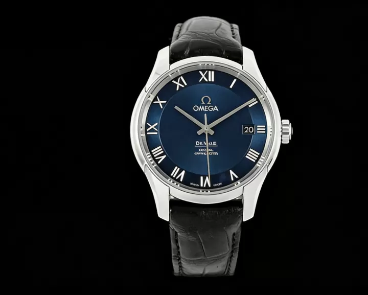 De Ville Mens Co ?C Axial SS / LE Blue / Roman VSF A8500